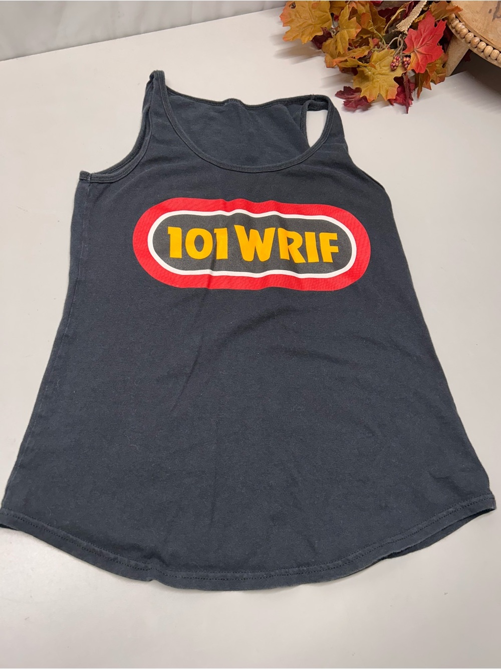 101 WRIF Black Logo Racerback Tank